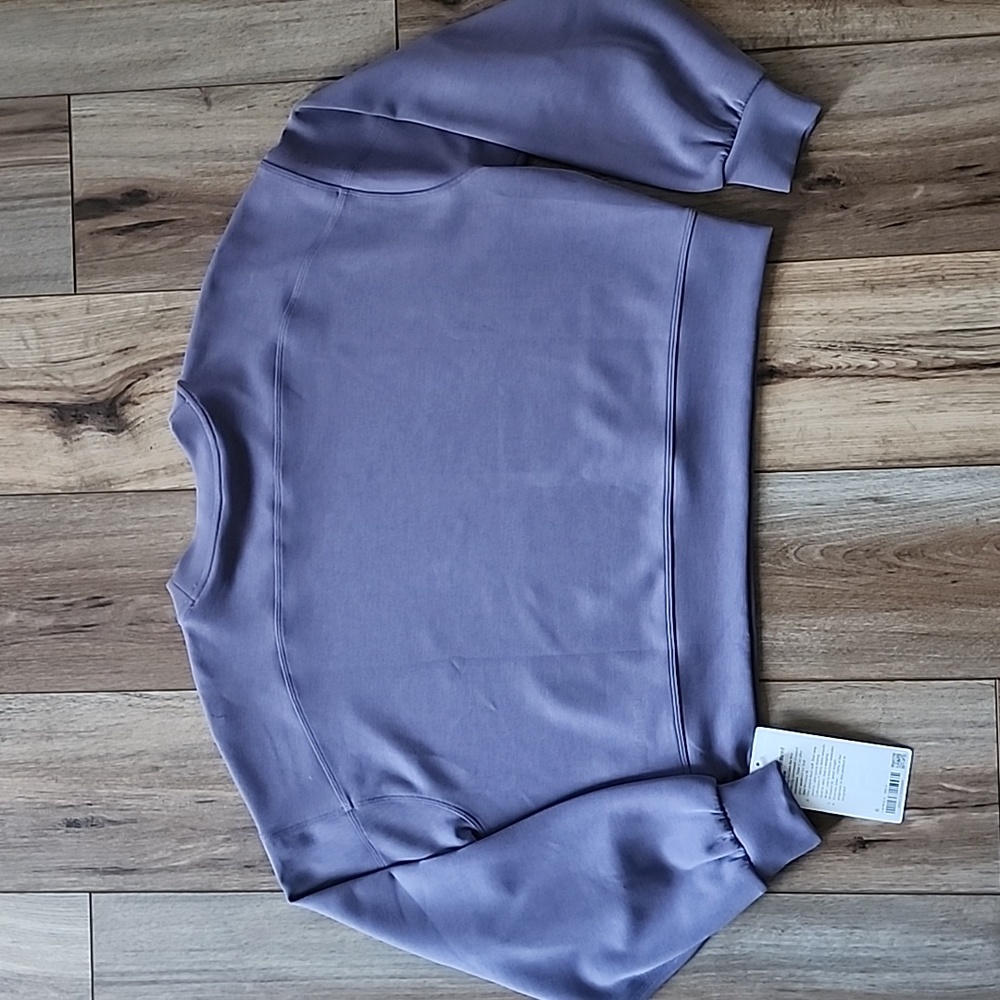 Lululemon Perfectly Oversized Cropped Crew, 6, Dusky Lavender - Picture 3 of 3